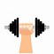 Image result for Dumbbell Cartoon