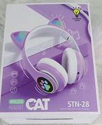 Image result for Cute Cat Ears Wireless Headphones