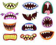 Image result for Monster Teeth Mouth Clip Art