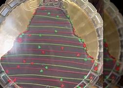 Image result for Cheesecake in Christmas Tree From Costco