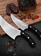 Image result for Sharp Butcher Knife Set