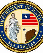 Image result for San Andreas Department of Justice Logo