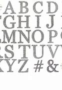 Image result for Bling Alphabet Letters
