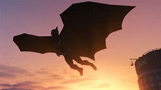 Image result for Flying Batman Cartoon