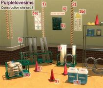 Image result for Sims 4 Construction Site CC