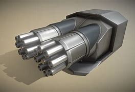 Image result for Futuristic Gatling Gun