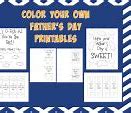 Image result for Preschool Father's Day Printables