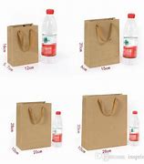 Image result for Brown Paper Bag Size Chart