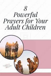 Image result for Prayers for Adult Children