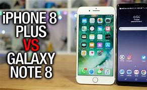 Image result for Samsung Galaxy Note 8 vs iPhone 8 Plus