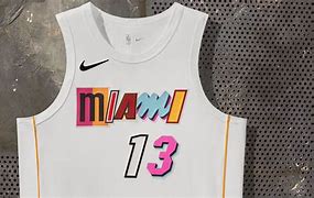 Image result for Miami Heat Font On Jersey