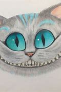 Image result for Cheshire Cat Face Drawing