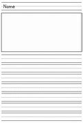 Image result for Free Printable Primary Writing Paper Template