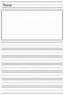 Image result for Printable Primary Writing Paper Template
