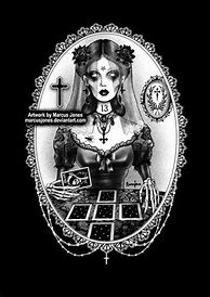 Image result for Black and White Gothic Art