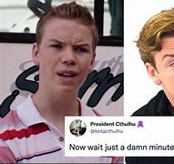 Image result for Will Poulter Eyebrows Meme