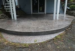 Image result for Textured Concrete Patio