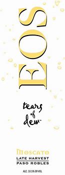 Image result for EOS Moscato Late Harvest Tears Dew