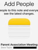 Image result for iOS Share Notes