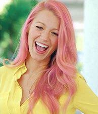 Image result for Blake Lively Pink Hair