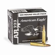 Image result for American Eagle 223 Ammo