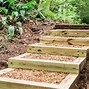 Image result for Landscape Timber Stairs