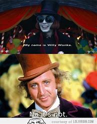 Image result for Johnny Depp Willy Wonka Meme