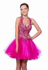 Image result for Hot Pink Party Dress
