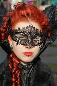 Image result for Gothic Girl with Mask