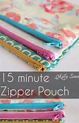 Image result for How to Make a Small Zipper Pouch