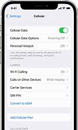 Image result for iPhone Mobile Data Settings