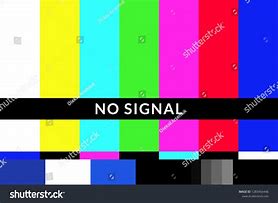 Image result for Old TV No Signal Colors
