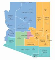 Image result for Arizona Regions Map
