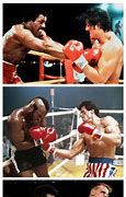 Image result for Rocky vs Clubber Lang Poster