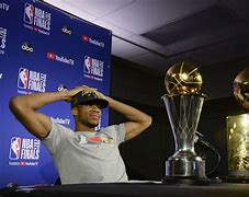 Image result for Giannis Antetokounmpo Photos Trophy