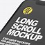 Image result for Long Scroll Tablet Free Mockup