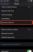 Image result for How to Change My iPhone to No Caller ID