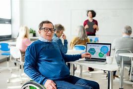 Image result for Senior Citizen Computer Wheelchair