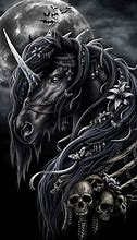 Image result for Dark Unicorn Evil Drawings