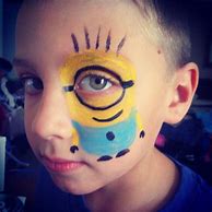 Image result for Minion Face Painting Designs