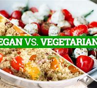 Image result for Different Between Vegeterian Vegan