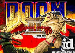 Image result for Doom 2 Title Screen