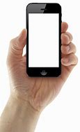 Image result for Person Holding Mobile Phone