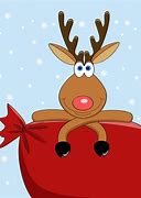 Image result for Christmas Elk Cartoon