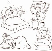 Image result for Sleep Wake Up Cartoon