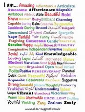 Image result for Positive Words to Describe Someone