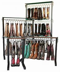 Image result for Cowboy Boot Rack for Closet