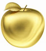 Image result for A picture of Golden Apples in a picture of silver