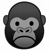 Image result for Gorilla Emoji