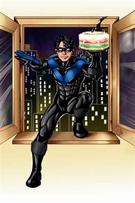 Image result for Nightwing Birthday Card